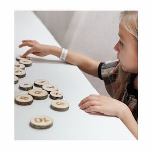 Wooden Montessori CE certified numbers play from 1 to 20 image 9