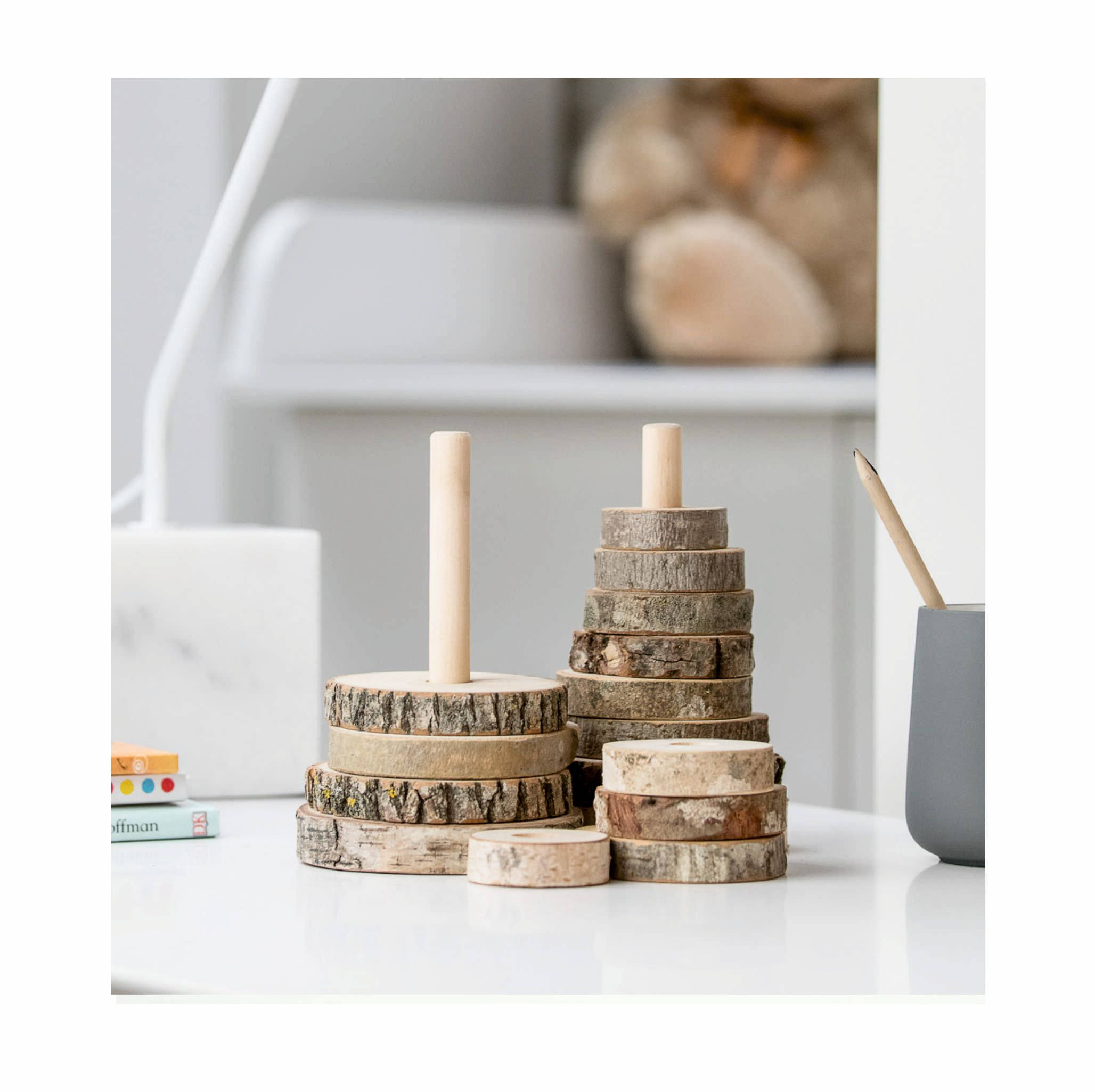Wooden Montessori educational CE certified stacking toy, Wooden puzzl…