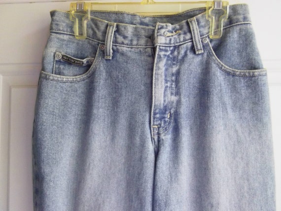 NY&CO High-Waist Boot Cut Blue Jeans, Size 2 Peti… - image 2