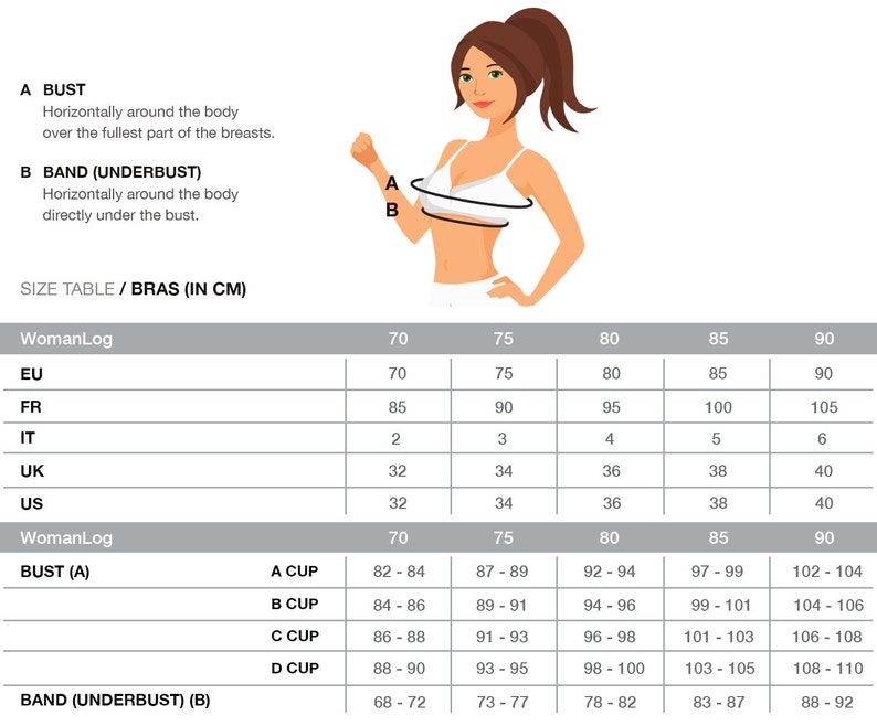 Push-up Bra White, removable straps image 4