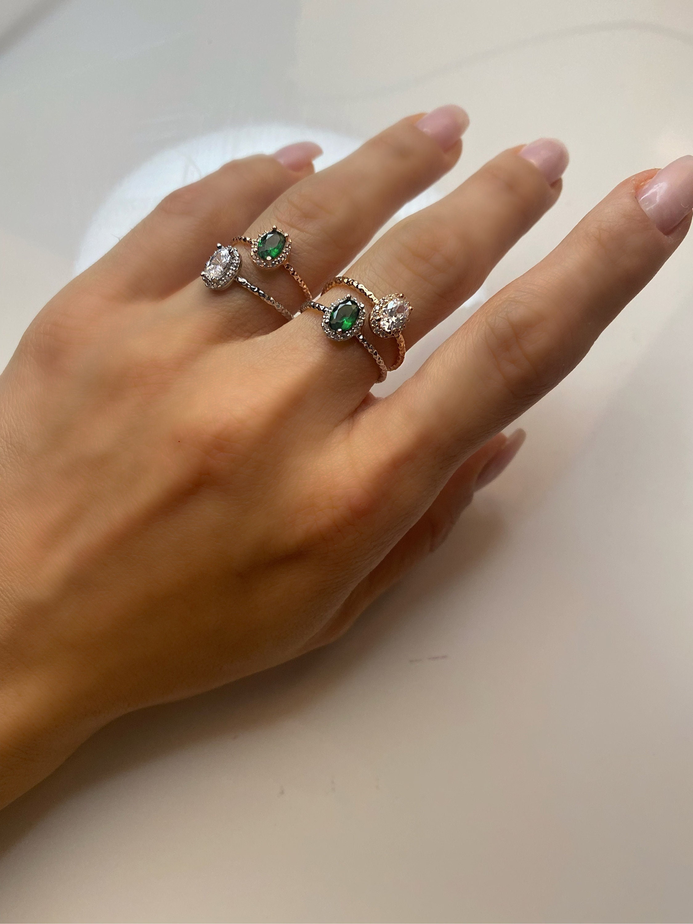 Floral fancy shop ring pandora