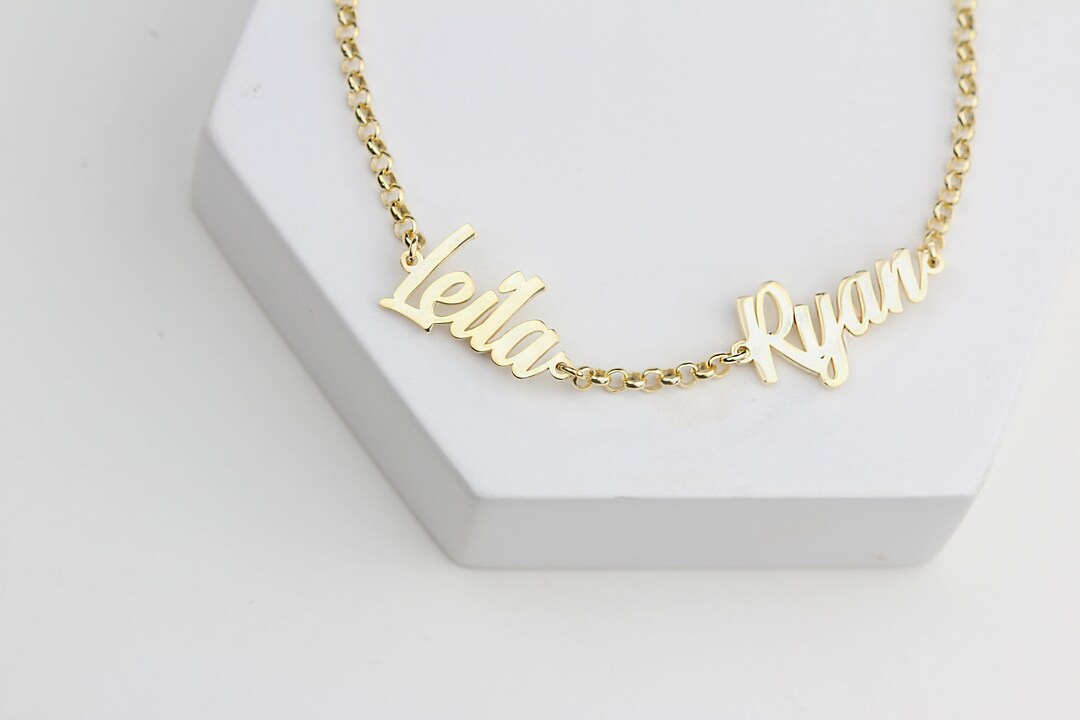 Personalized Name Bracelet Custom Handwrite Name Bracelet Family Name