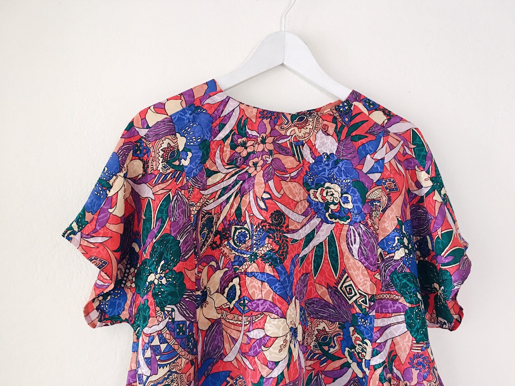 Retro 80s XL Oversized Top - Etsy