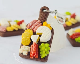 Charcuterie Board Charm , Mini Food