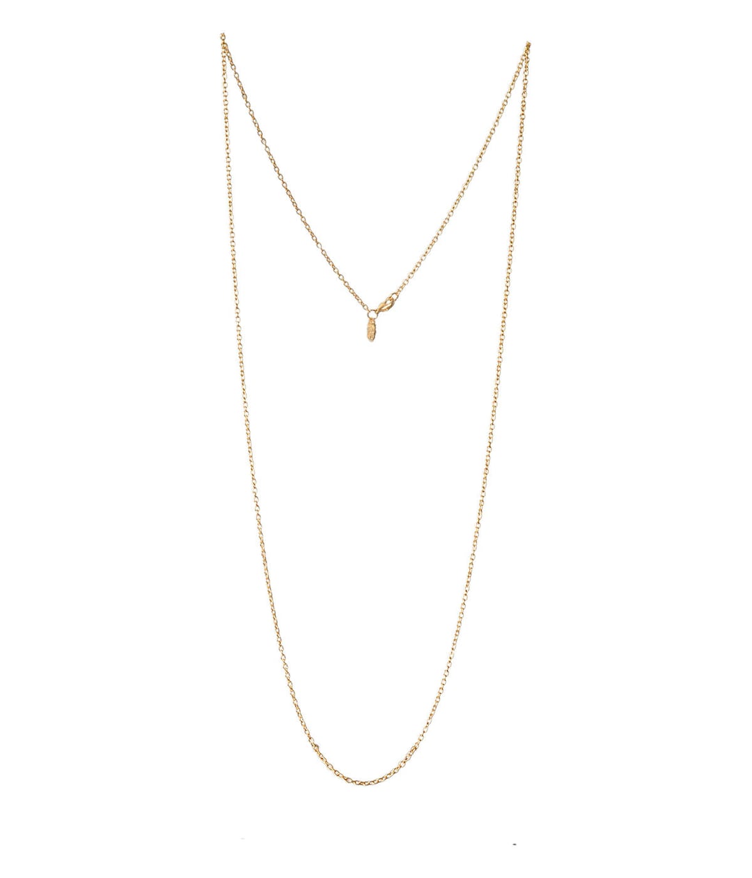 Long Simple Gold Plated Chain,60cm Chain,85 Cm Chain, Chain Necklace ...