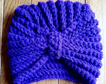 Crochet Baby Turban