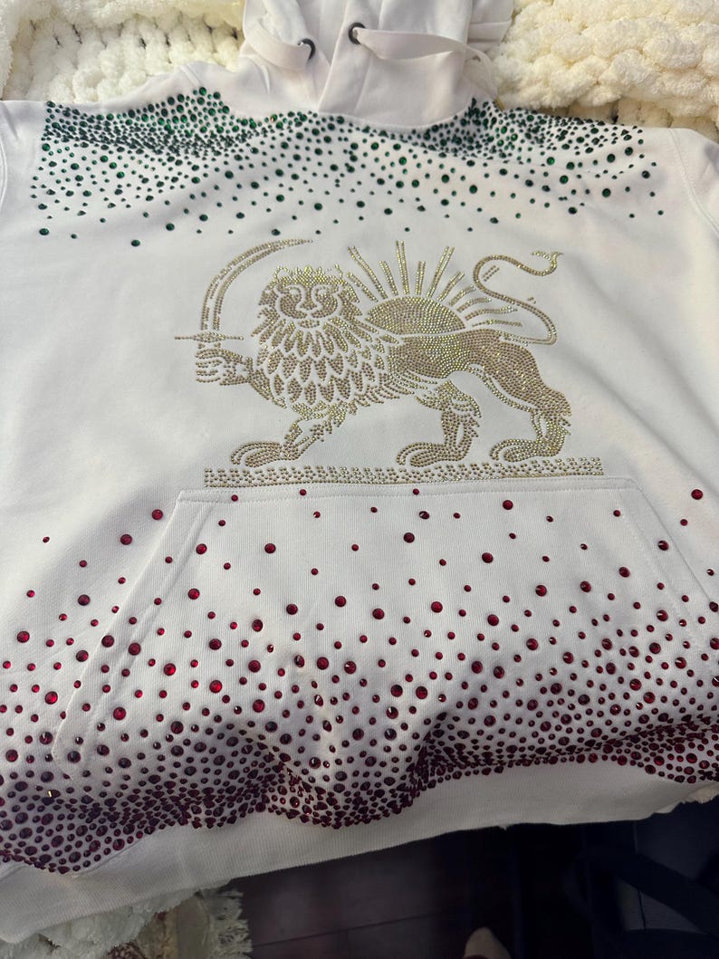 iran flag hoodie