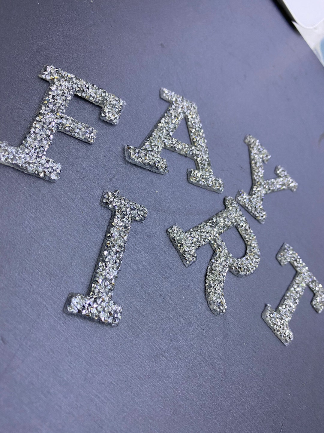 Letras Rhinestone Rhinestone Letters - Etsy