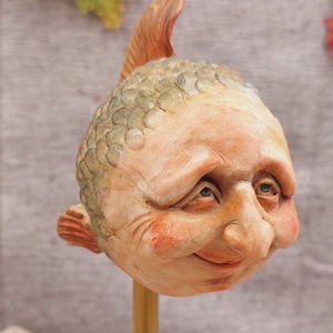 Fish With Human Face 