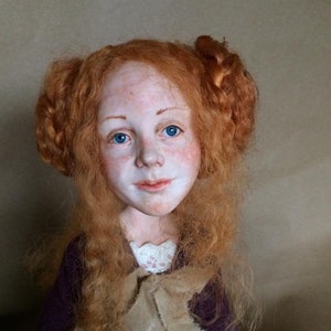 Lady Boudoir Doll – Cute, elegant, charming Exclusive masterpiece, OOAK Art Doll, handmade art doll for collectors, home decor, present