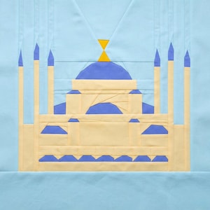 Istanbul - Blue Mosque Quilt Block Pattern – Foundation Paper Piecing PDF