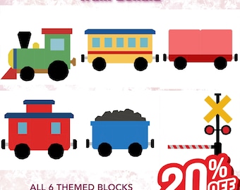 Bundel met 6 FPP-quiltblokkenpatroon - Foundation Paper Piecing (pdf) - FPP