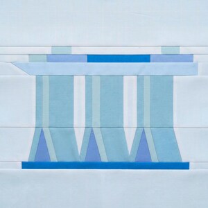 Singapore - Marina Bay Sands Quilt Block Pattern – Foundation Paper Piecing PDF