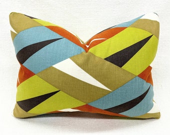 ONE 24x17 JIM THOMPSON "Cubiste" Mediterranean Pillow Cover