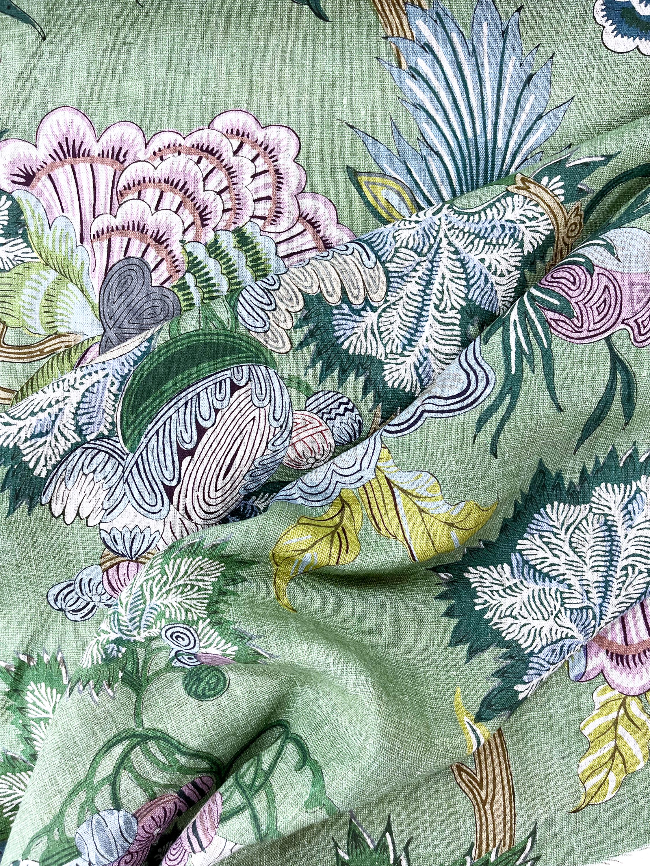THIBAUT "Indienne Jacobean" Green -  11.5 Yards