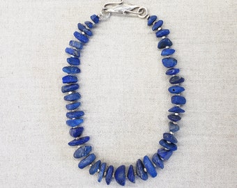 Lapis Lazuli and Sterling Silver Necklace