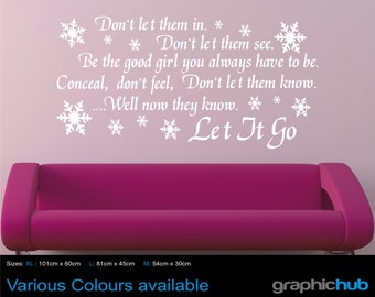 Let It Go Lyrics | Etsy
