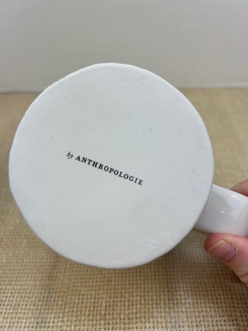 OOS Dagny Monogram Mugs from Anthropologie, Dagny Initial M Mug, Dagny Initial T Mug, Dagny Floral Monogram Mugs, AnthroHome, Anthropologie image 5