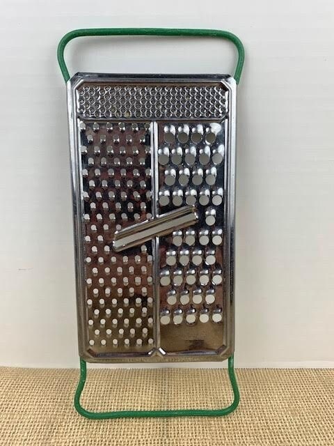 Vintage Grater Metal Hand Crank Hard Cheese Grater Made in Japan