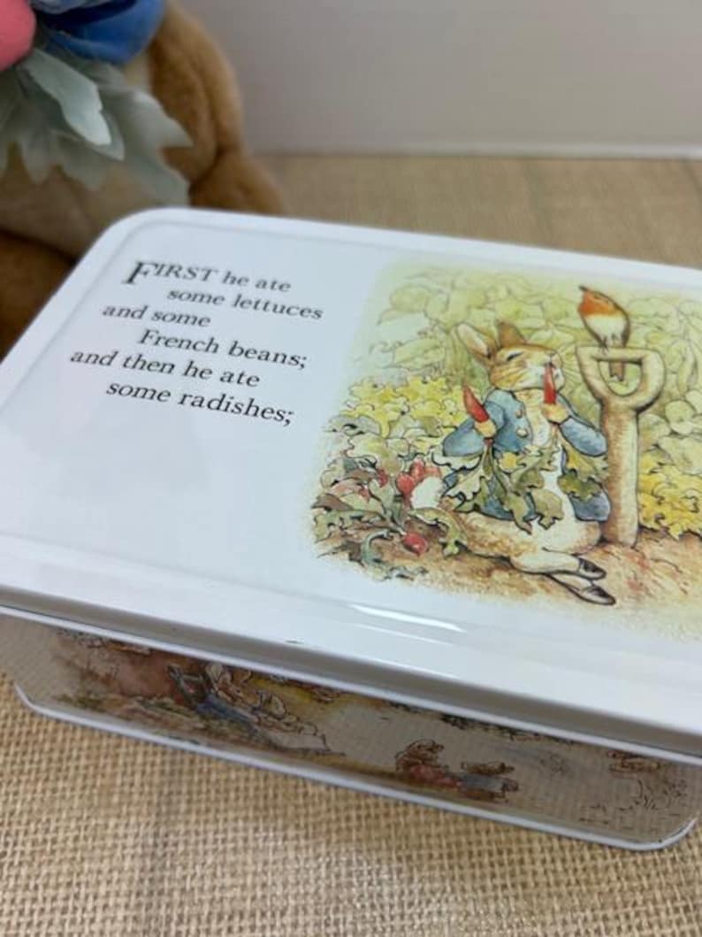 Peter Rabbit Plushie, Peter Rabbit Tin, Peter Rabbit Mini Book, Peter ...