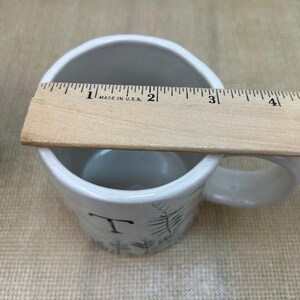 OOS Dagny Monogram Mugs from Anthropologie, Dagny Initial M Mug, Dagny Initial T Mug, Dagny Floral Monogram Mugs, AnthroHome, Anthropologie image 8