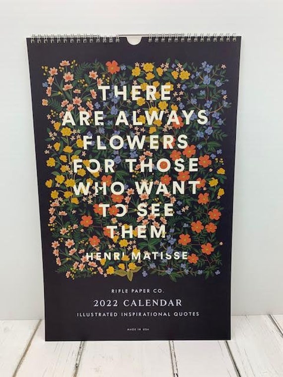 2022-rife-paper-wall-calendar-with-inspirational-quotes-oos-etsy