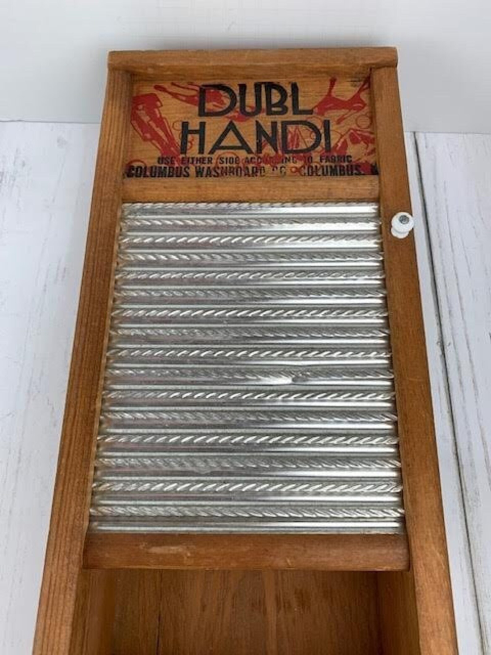 Dubl Handi Washboard 3 Shelf Dubl Handi Wash Etsy