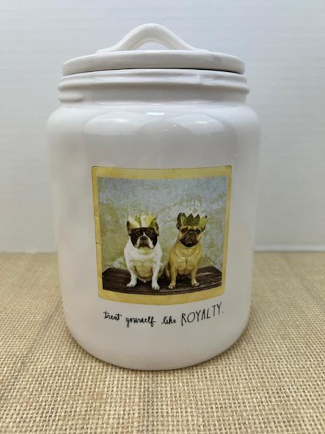 Rae Dunn Dog Treat Jar