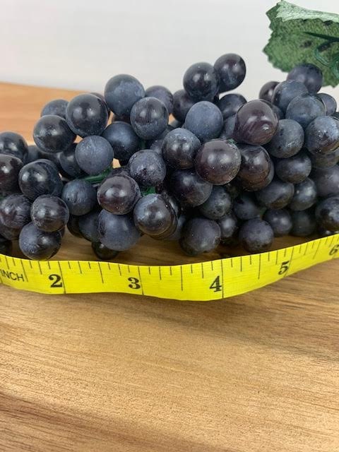 YLSZHY Lot De 6 Grappes De Raisins Artificiels, Noirs, Verts Et Violets, Pour Mariage, Maison, Extérieur, Fête, Jardin, Décoration Murale