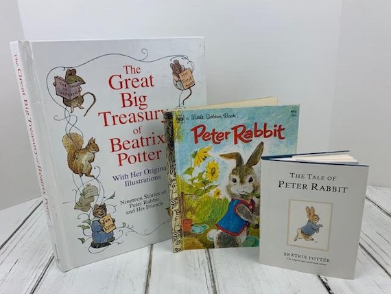 Peter Rabbit Books, 1974 Peter Rabbit Golden Book, Mini Peter