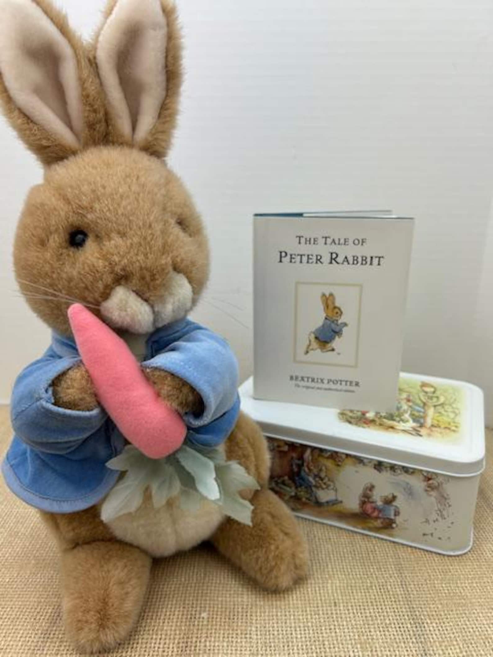 Peter Rabbit Plushie, Peter Rabbit Tin, Peter Rabbit Mini Book, Peter ...