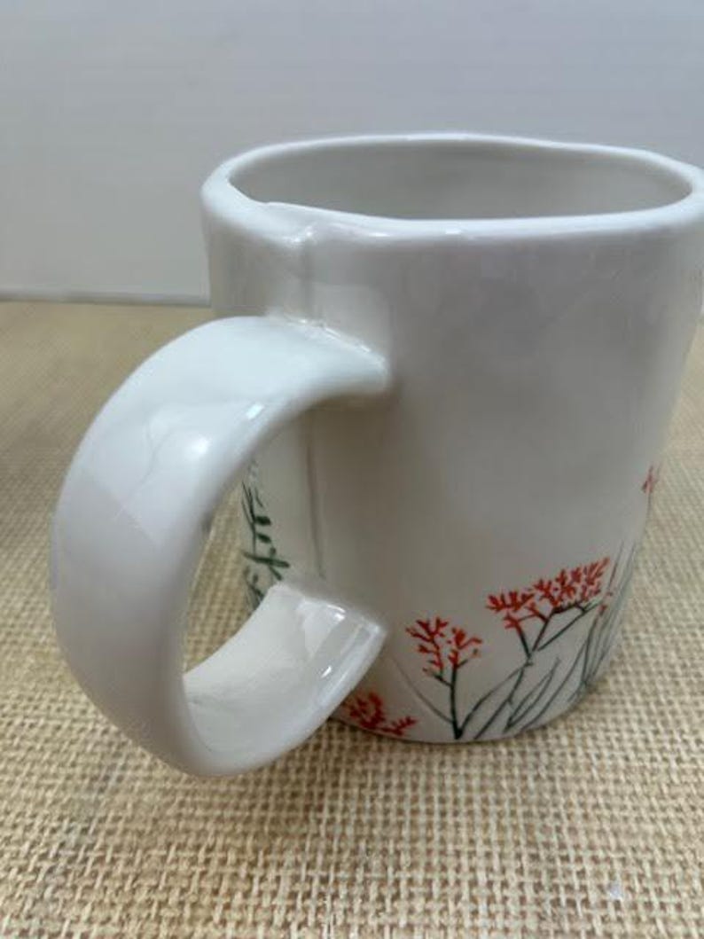 OOS Dagny Monogram Mugs from Anthropologie, Dagny Initial M Mug, Dagny Initial T Mug, Dagny Floral Monogram Mugs, AnthroHome, Anthropologie image 4