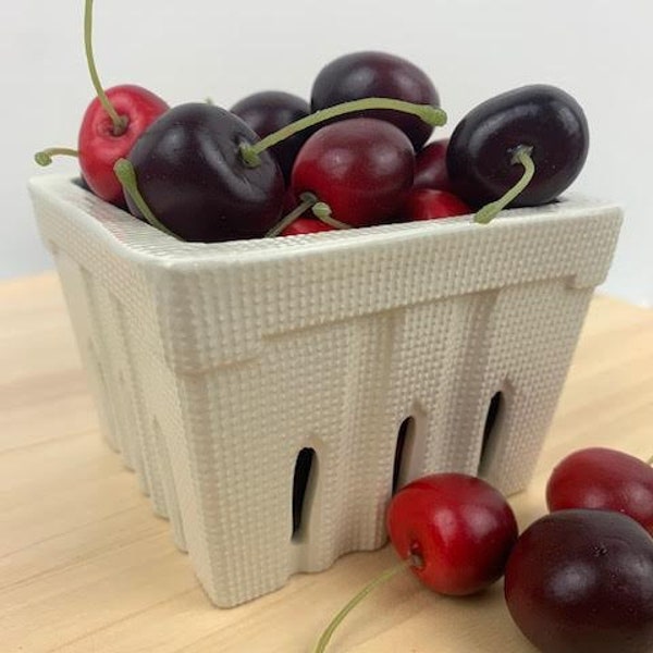 Ceramic Berry Basket Etsy