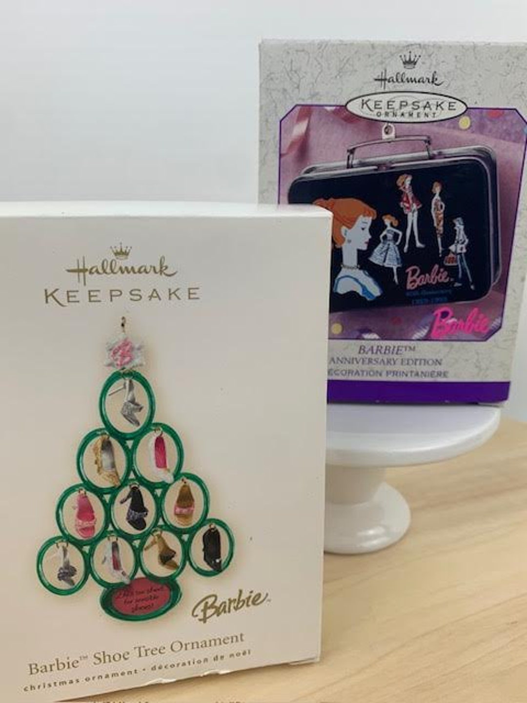 2008 Barbie Shoe Tree Ornament Hallmark Barbie Ornament - Etsy