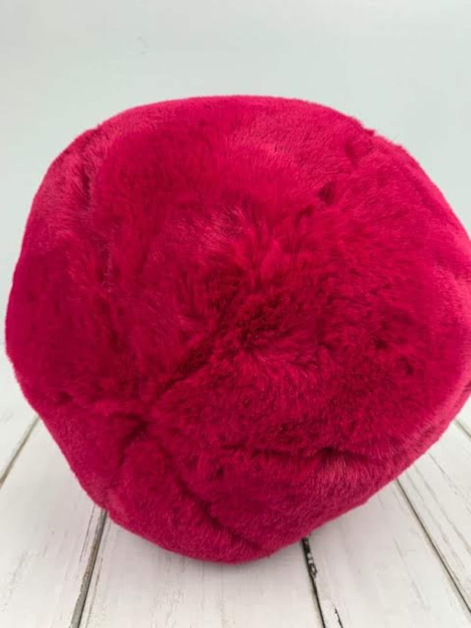 Magaschoni Home Faux Fur Pillow Ball Pillows Sphere Pillow Etsy