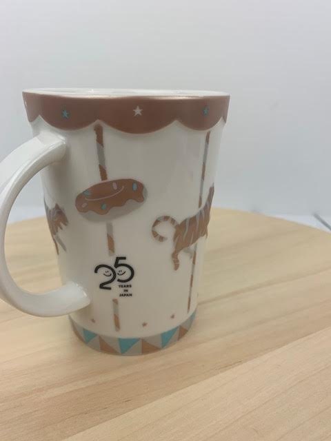 25 Years in Japan Starbucks Mug, Carousel Starbucks Mug, Starbucks 25 ...
