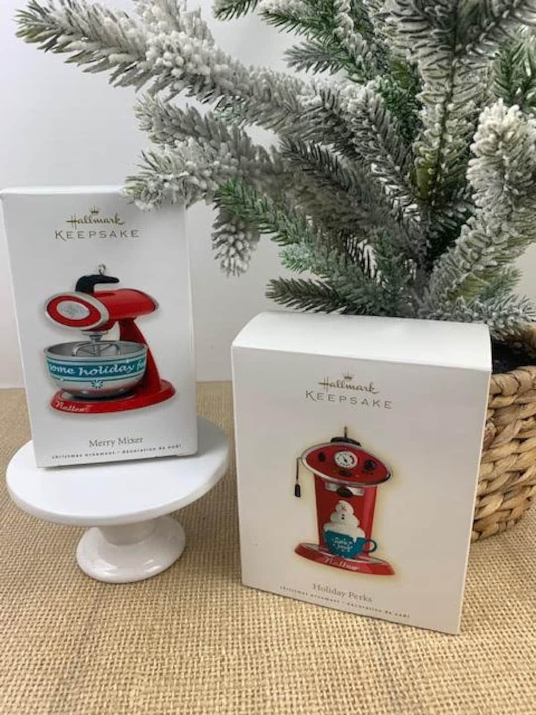 Hallmark Nellco Appliance Ornaments, Hallmark 2010 Merry Mixer, NIB