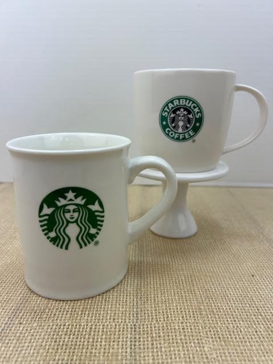 Classic White Starbucks Mug, 12 Oz Classic Starbucks Mug