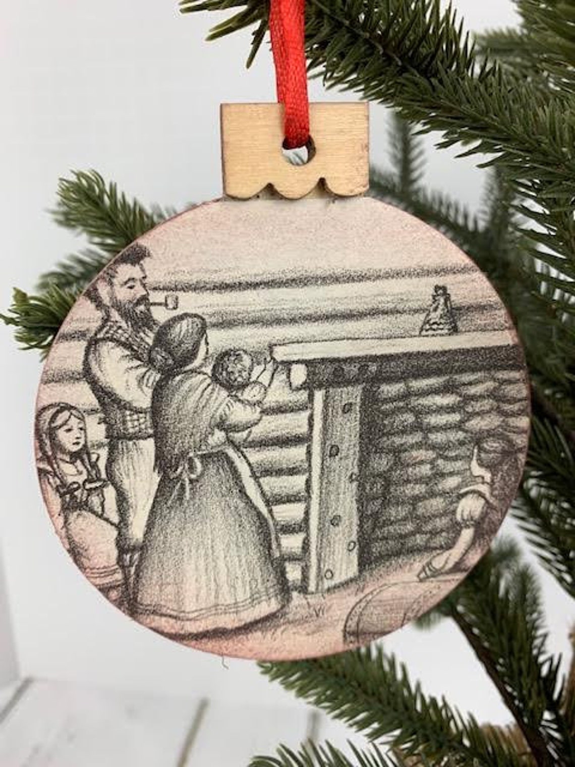 Little House on the Prairie Christmas Ornaments Laura Ingalls | Etsy