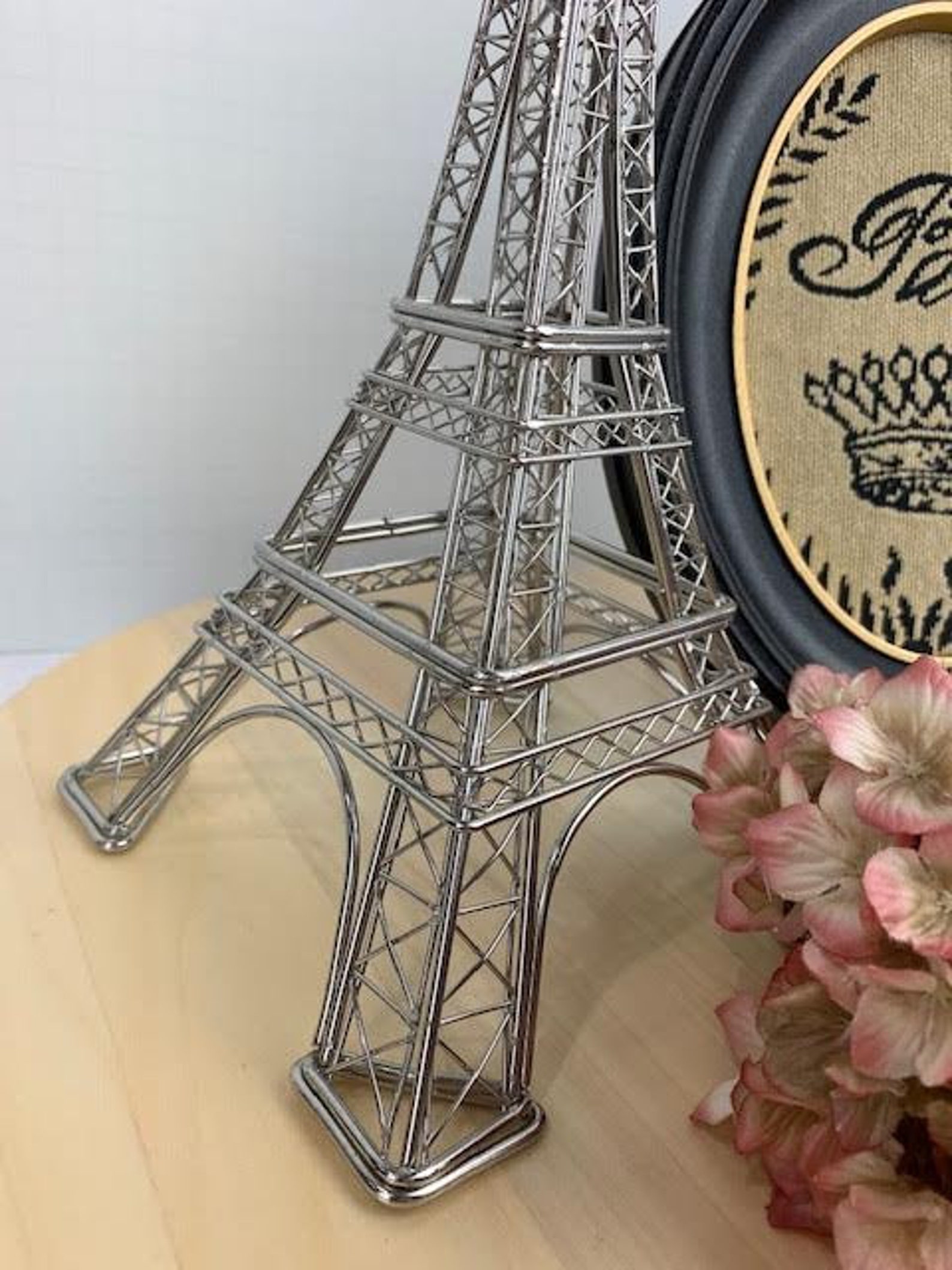 Paris Decor Eiffel Tower Decor Metal Eiffel Tower Figure Etsy