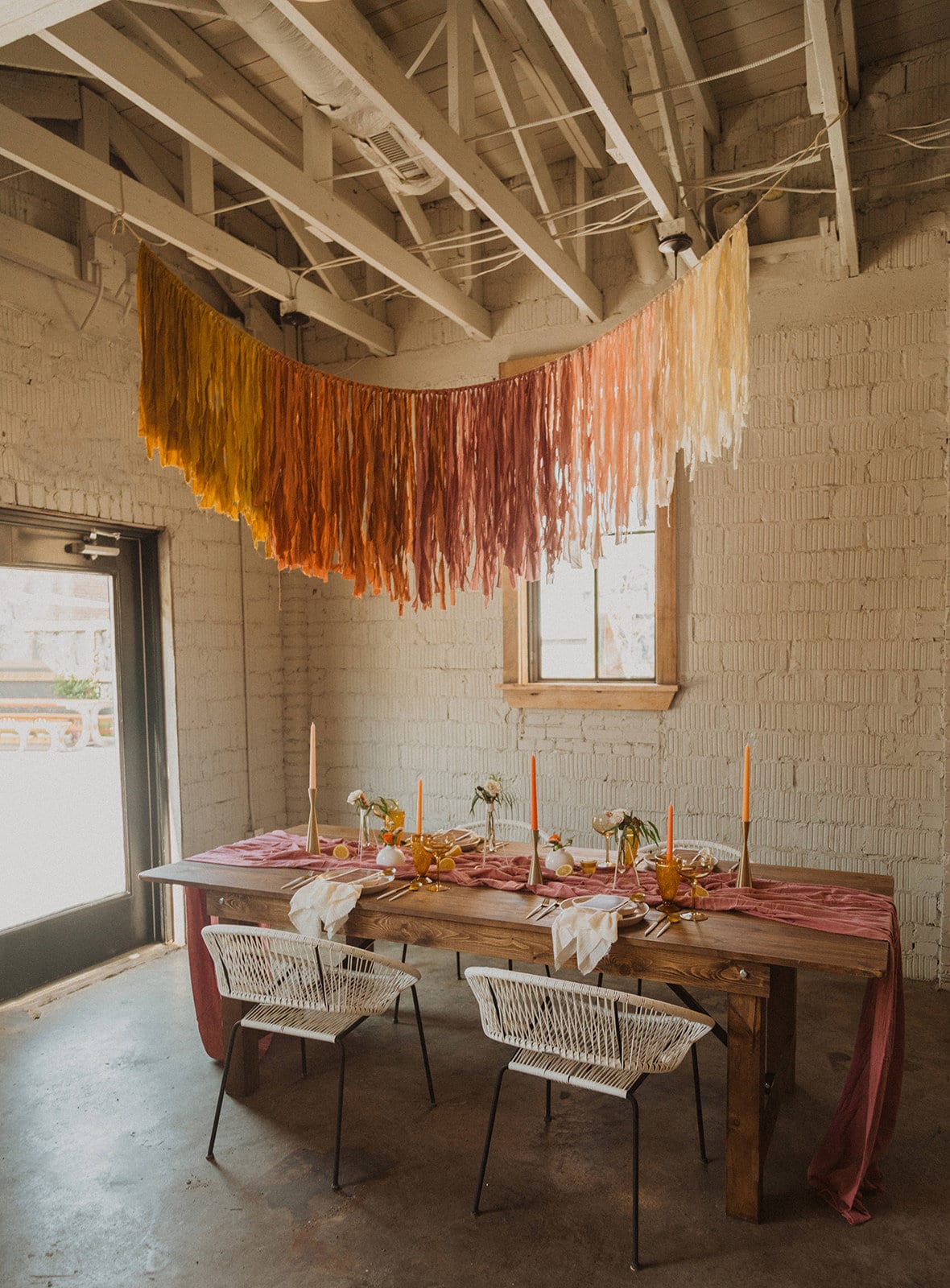 Mauve Table Runner Rustic Wedding Decor Table Decor Gauze Etsy