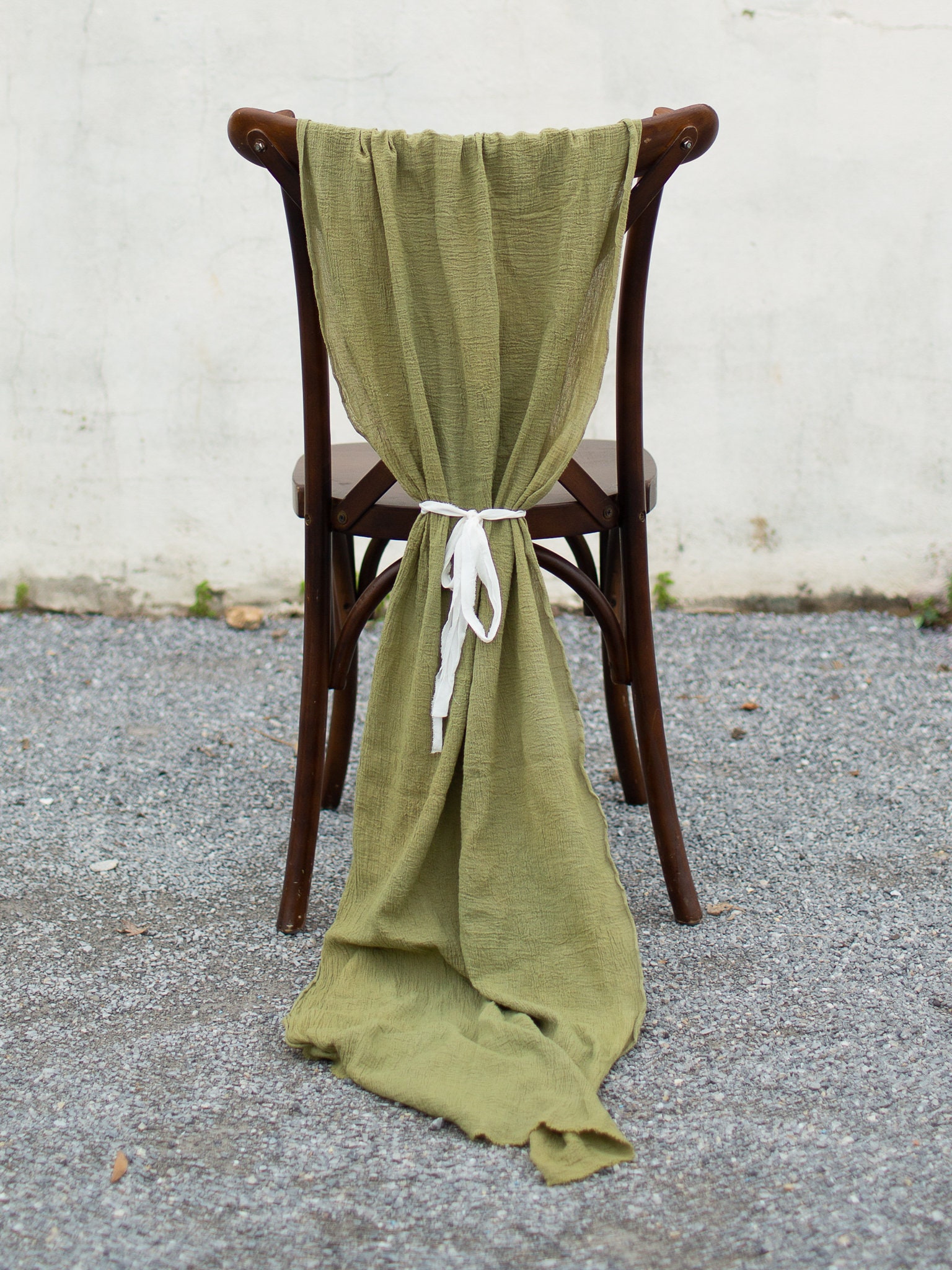 Chair Ties Chair Backs Hand Dyed Wedding Decor Sweetheart Etsy