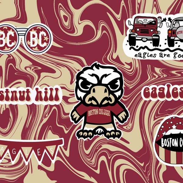 Boston College Etsy