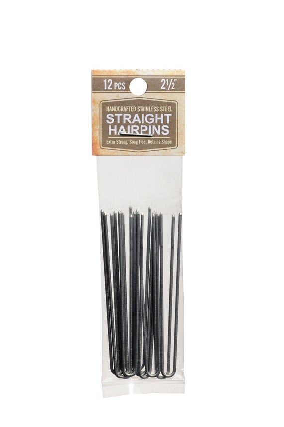 Amish Made Heavy Duty 2 1 2 Stainless Steel Hairpins Etsy