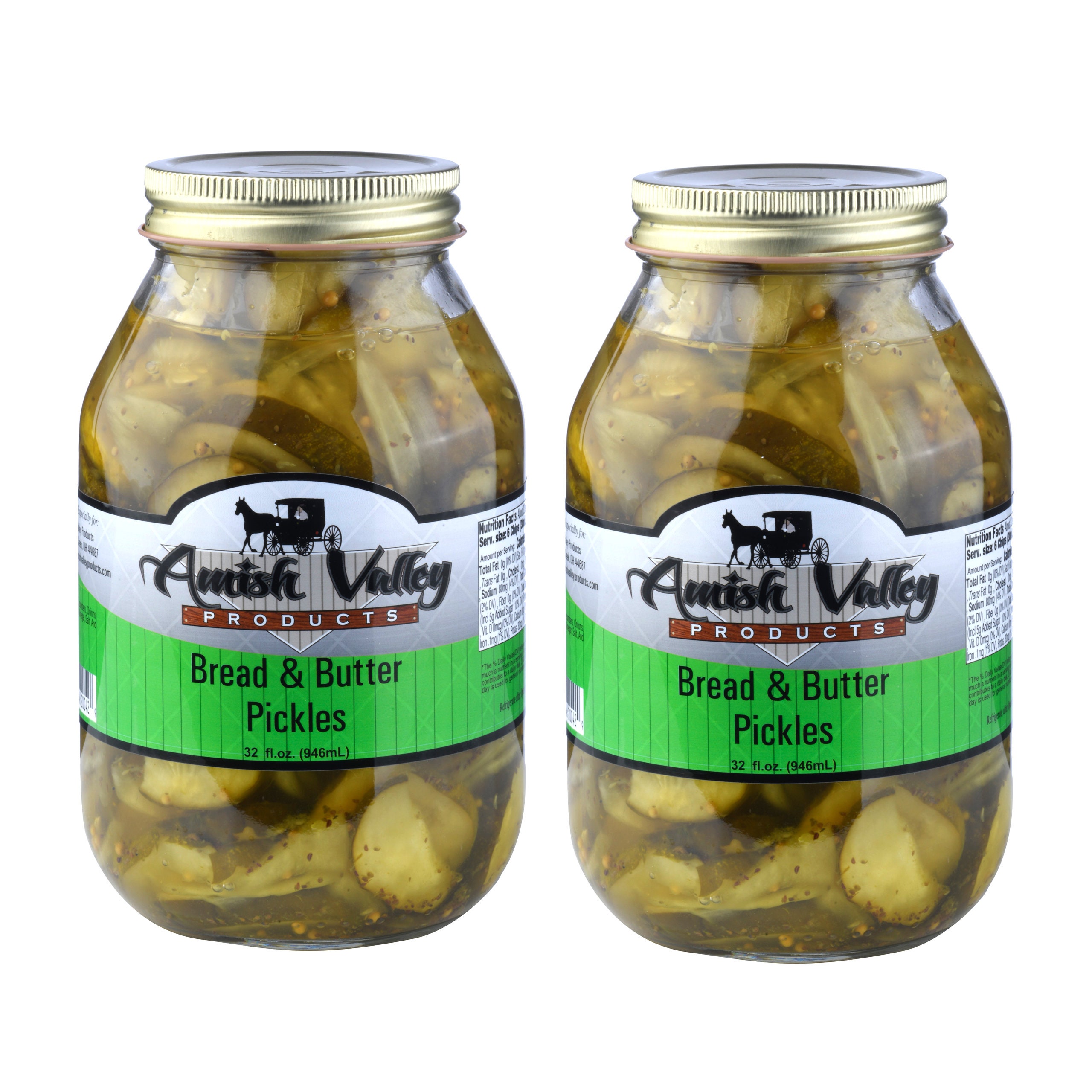 Amish Valley Products Bread N Butter Pickles Two 32oz Jars Etsy Amish Valley Products Bread N Butter Pickles Two 32oz Jars Etsy