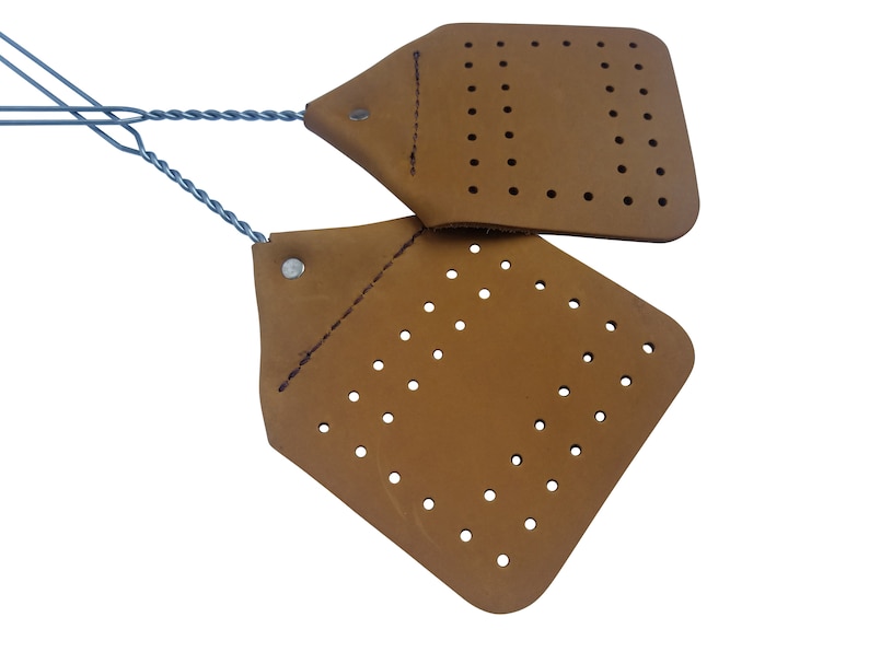 AmishValleyProducts Leather Fly Swatter - Thumbnail 2