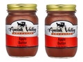 Amish Valley Products Old Fashioned Apple Butter TWO 16 oz Glass Jars