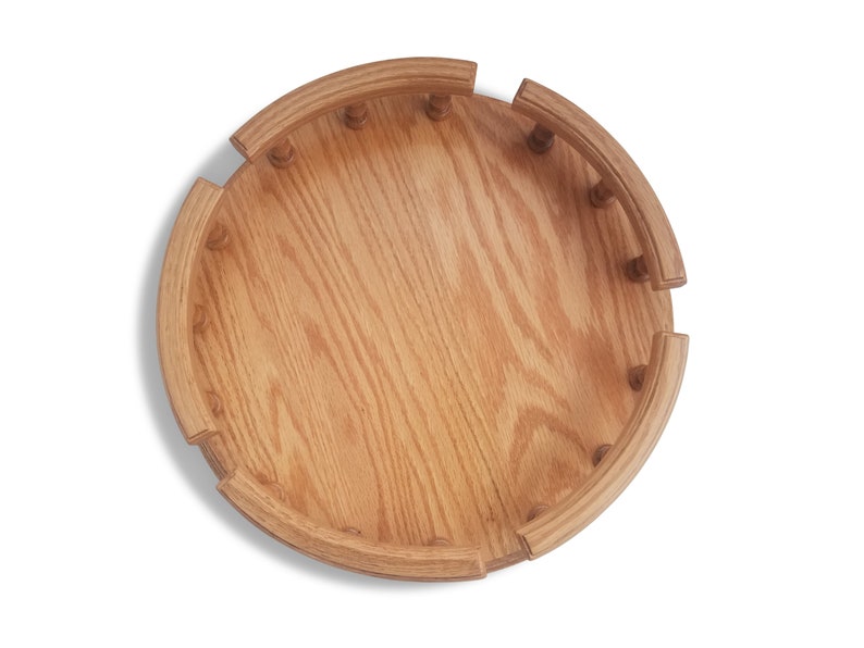 Amish Handcrafted 14 Lazy Susan Turntable Solid OAK Etsy