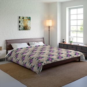 Beetle Comforter - Cozy Bedding for Nature Lovers, Insect Enthusiasts - Bedroom Decor, Home Accessories, Gift Idea, Unique Present, Bug
