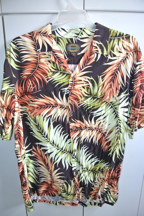 Hawaiian Reserve Collection Mens XL  Areca Palm on